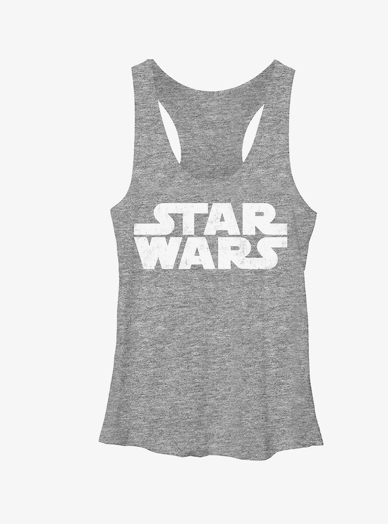 Star Wars Simple Logo Girls Tanks