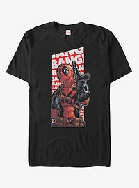Marvel Deadpool Bang Panel T-Shirt