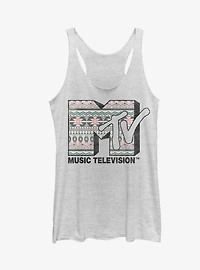 MTV Tribal Print Logo Girls Tanks