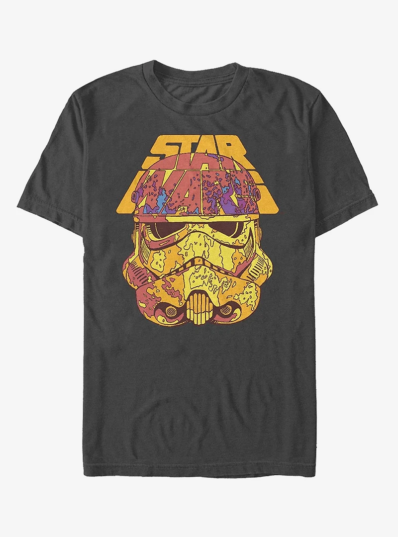 Star Wars Mottled Stormtrooper Helmet T-Shirt