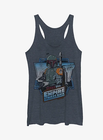 Star Wars The Empire Strikes Back Boba Fett Girls Tank Top