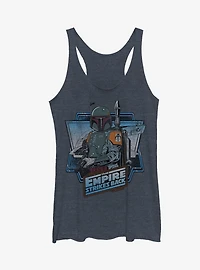 Star Wars The Empire Strikes Back Boba Fett Girls Tank Top