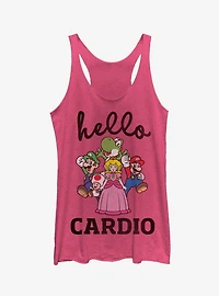 Super Mario Hello Cardio Girls Tank