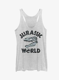 Jurassic World T. Rex Skull Girls Tank Top