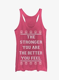 Nintendo Fire Flower Stronger Girls Tanks