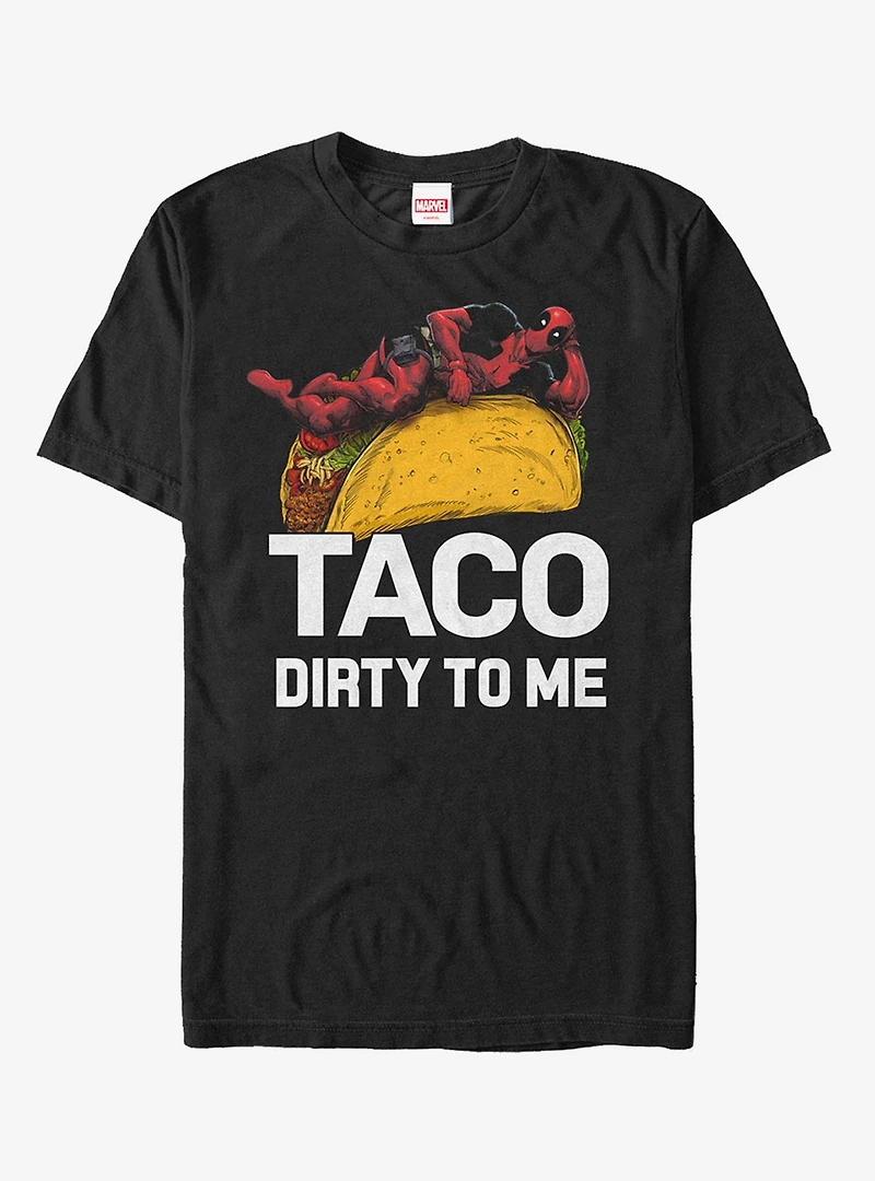 Marvel Deadpool Taco Dirty To Me T-Shirt