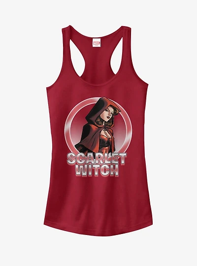 Marvel Scarlet Witch Circle Girls Tanks