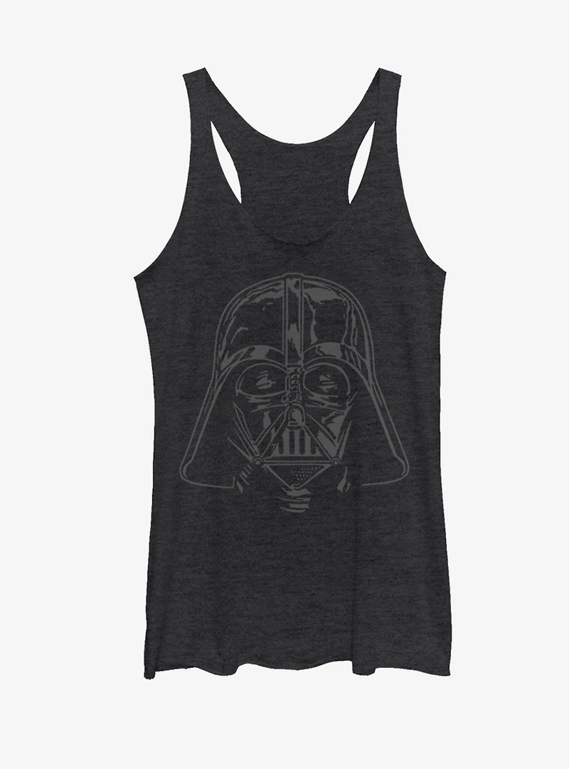 Star Wars Darth Vader Helmet Womens Tank Top