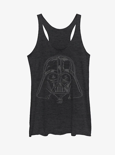 Star Wars Darth Vader Helmet Womens Tank Top