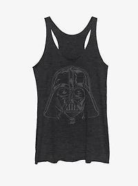 Star Wars Darth Vader Helmet Womens Tank Top