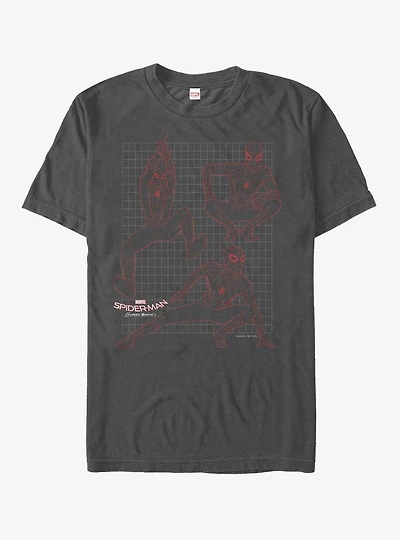 Marvel Spider-Man Homecoming Grid T-Shirt