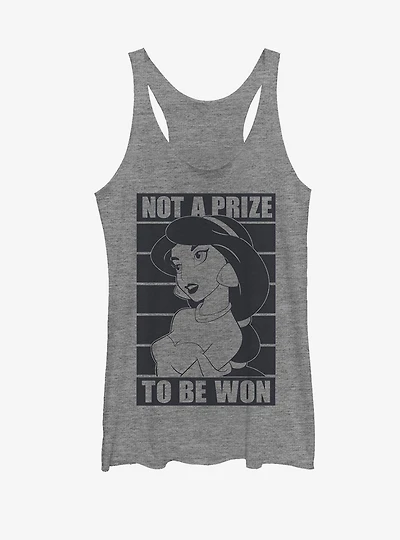Disney Princess Jasmine Not a Prize Womens Tank Top