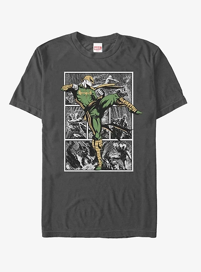 Marvel Iron Fist Rain Battle T-Shirt