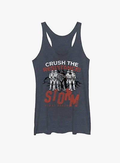 Star Wars: the Last Jedi Crush Resistance Womens Tank Top
