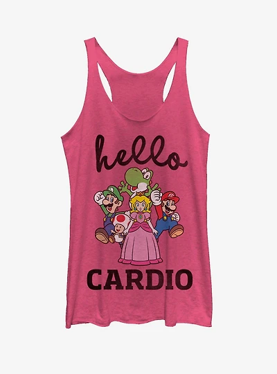 Nintendo Mario Hello Cardio Womens Tank Top