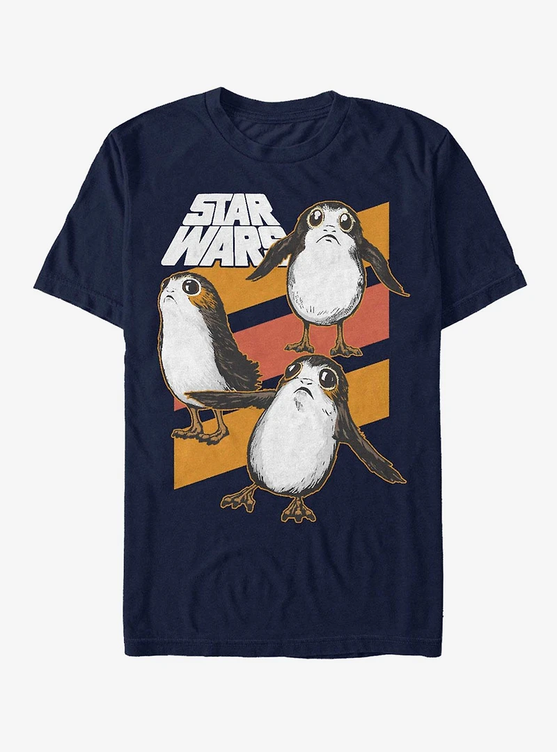 Star Wars Porg Stripes T-Shirt