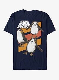 Star Wars Porg Stripes T-Shirt