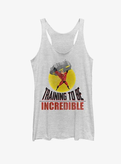 Disney Pixar The Incredibles Training To Be Incredible Womens Tank