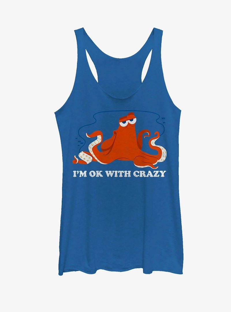 Disney Pixar Finding Dory Hank Ok Crazy Womens Tank
