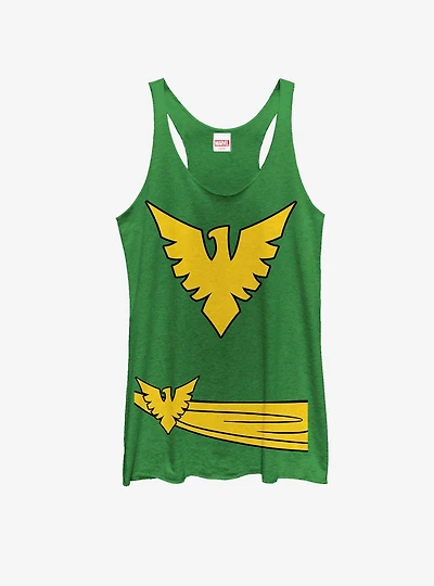 Marvel Halloween X-Men Phoenix Costume Womens Tank Top
