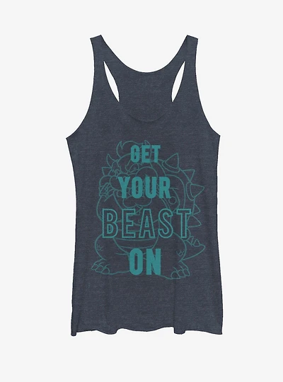 Nintendo Bowser Get Your Beast On Womens Tank