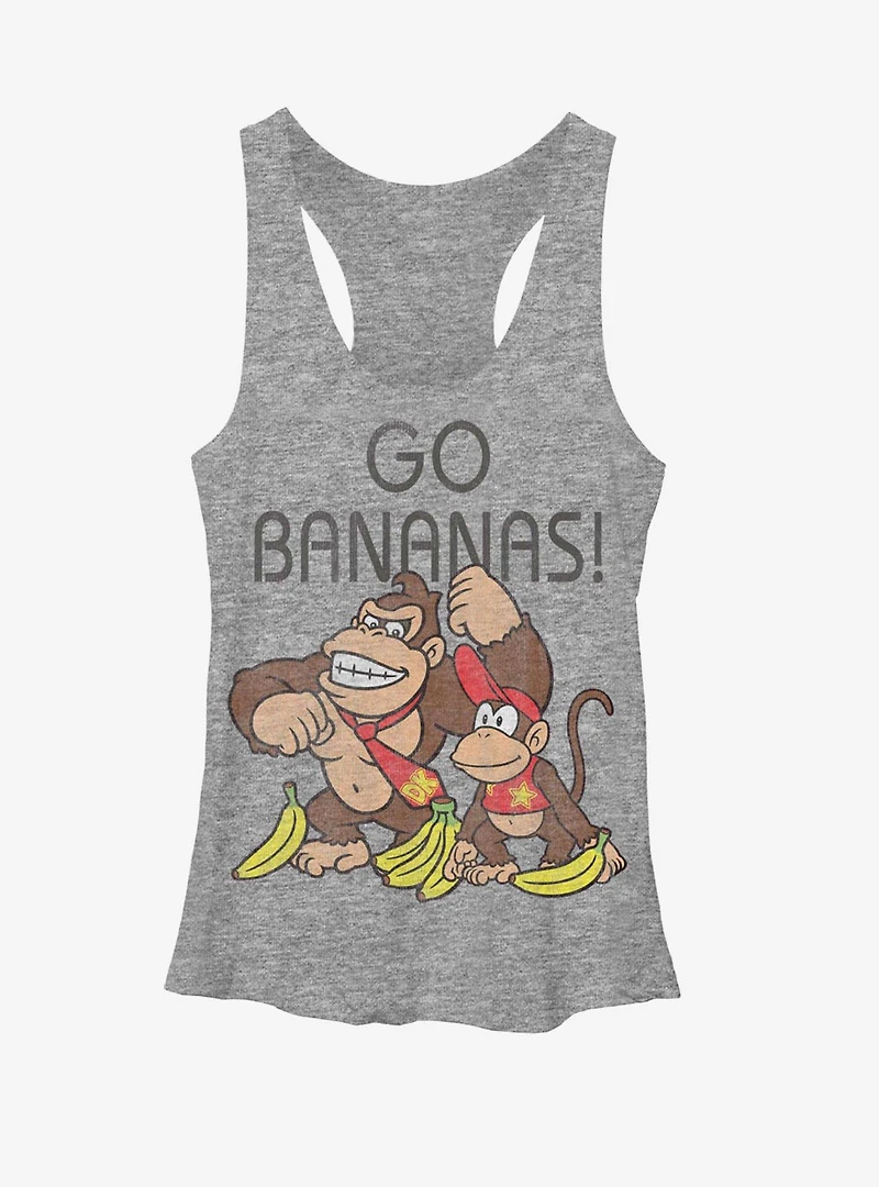 Nintendo Donkey Kong Go Bananas Womens Tank