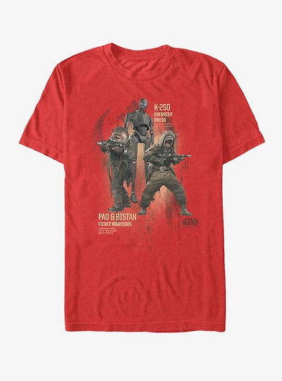 Star Wars Rebel Warriors Pao Bistan K-2SO T-Shirt