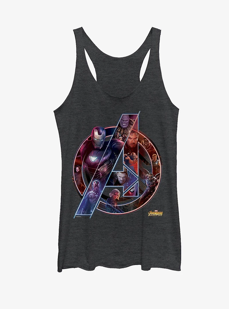 Marvel Avengers: Infinity War Logo Womens Tank