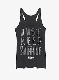 Disney Pixar Finding Dory Just Keep Swimming Womens Tank