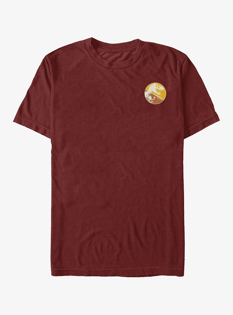 Jurassic Park T. Rex Logo Badge T-Shirt