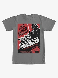 Star Wars Darth Vader Concert Poster T-Shirt