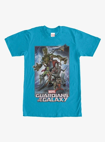 Guardians of the Galaxy Group T-Shirt