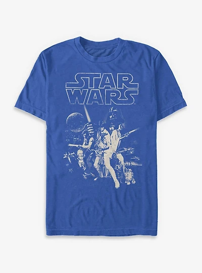 Star Wars Classic Poster T-Shirt