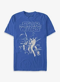 Star Wars Classic Poster T-Shirt