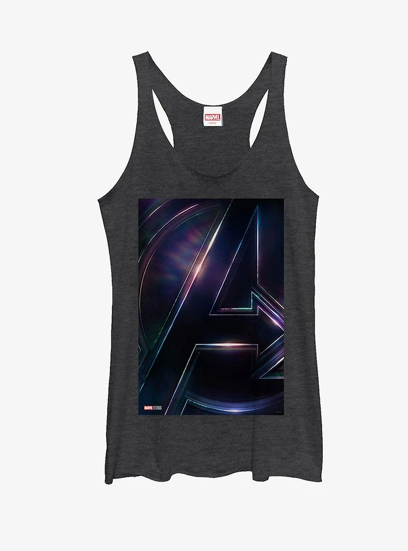 Marvel Avengers: Infinity War Logo Poster Womens Tank