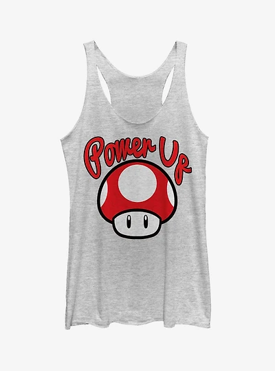 Nintendo Power Up Mushroom Womens Tank