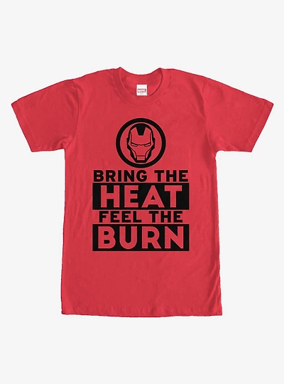 Marvel Iron Man Feel the Burn T-Shirt