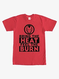 Marvel Iron Man Feel the Burn T-Shirt