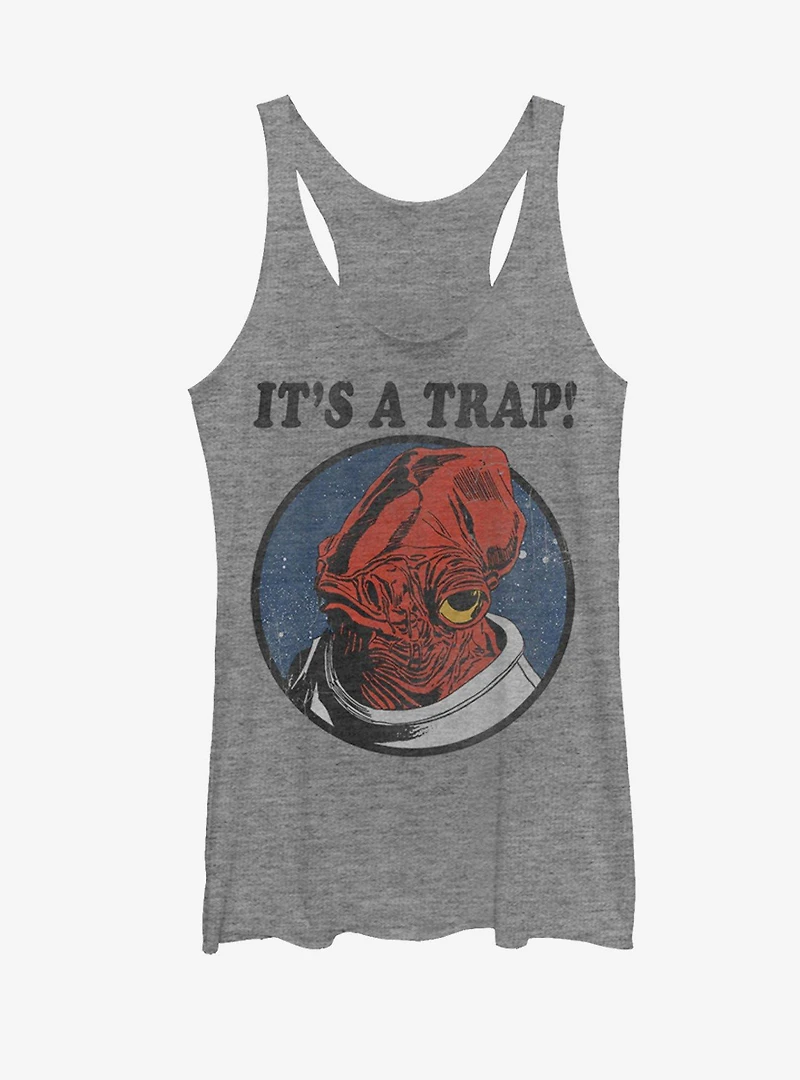 Star Wars It's a Trap Admiral Ackbar Womens Tank