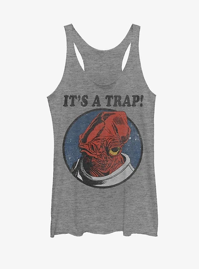 Star Wars It's a Trap Admiral Ackbar Womens Tank