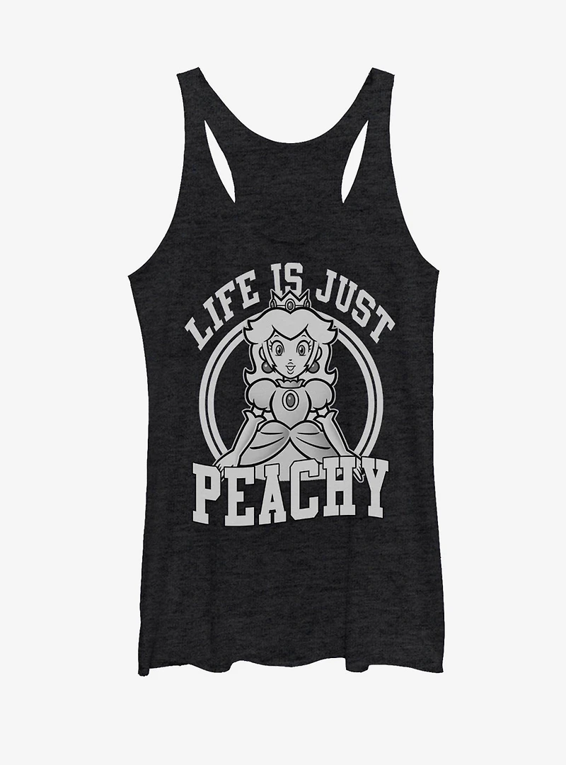 Nintendo Princess Life is Just Peachy Womens Tank