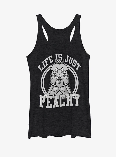 Nintendo Princess Life is Just Peachy Womens Tank