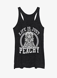 Nintendo Princess Life is Just Peachy Womens Tank