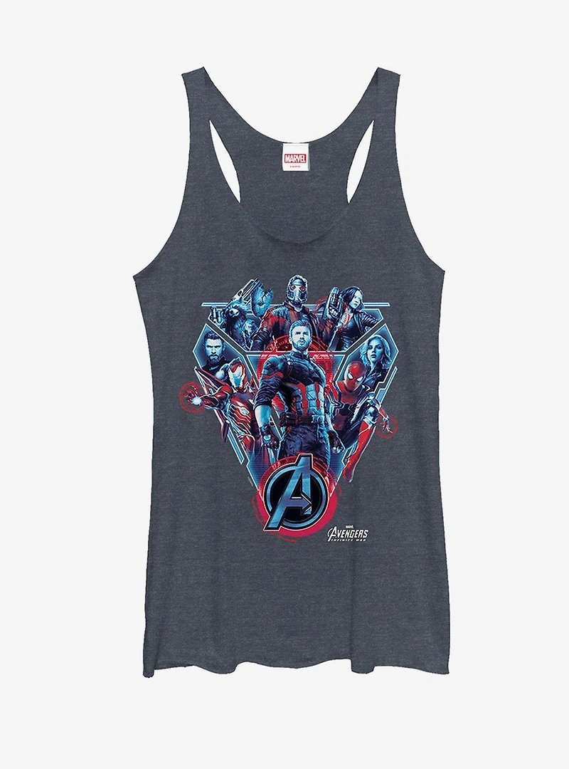 Marvel Avengers: Infinity War Armor Womens Tank