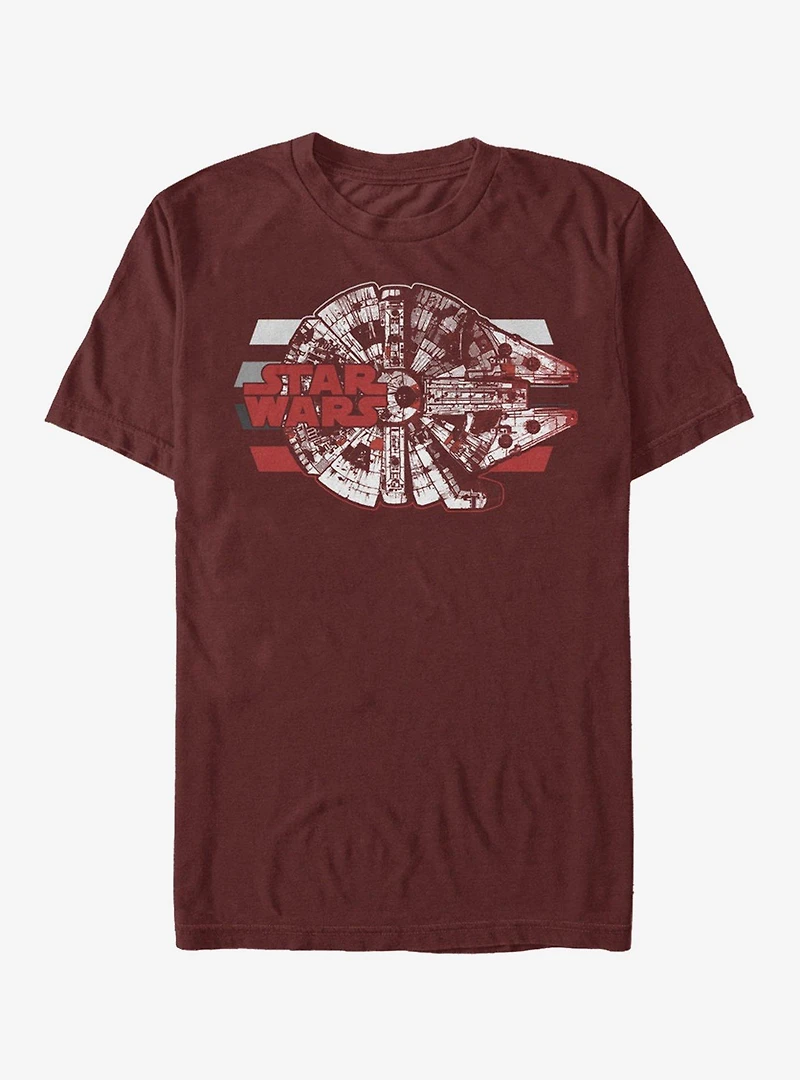Star Wars Millennium Falcon Profile T-Shirt