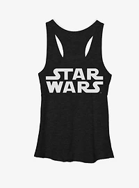 Star Wars Movie Logo Womens Tank