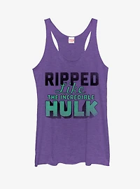 Marvel Ripped Like the Hulk Womens Tank