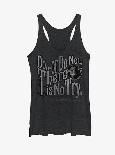 Star Wars Yoda Do or Not Womens Tank