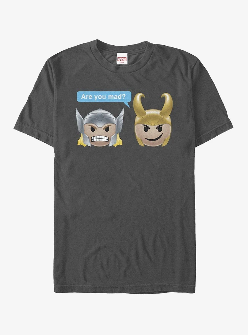 Marvel Thor Loki Mad Emoji T-Shirt