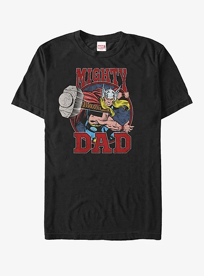 Marvel Father's Day Thor Mighty Dad Hammer T-Shirt